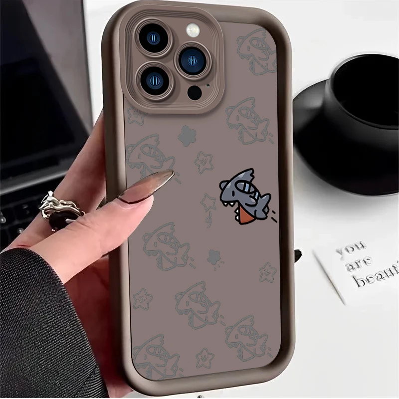 حافظة بوكيمون لهاتف آيفون 16 E 15 Pro Max 14 Plus 13 12 Mini 11 Pro Max XS X 8 7 SE غطاء خلفي من السيليكون الناعم المقاوم للصدمات #6