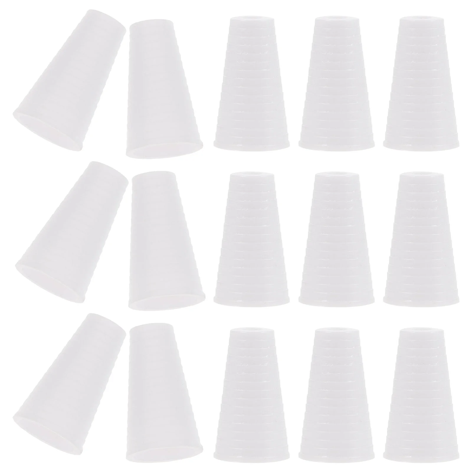 15 Pcs Window Shades Cord Tassels Blinds Pendant Drapes Supplies Knob White Plastic