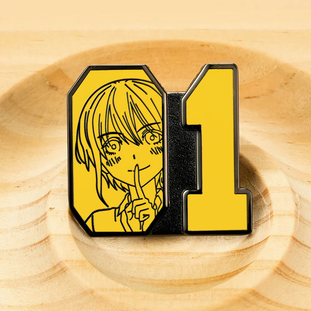 

Anime The Quintessential Quintuplets Nakano Ichika Cosplay Costume Badge Pin Accessories Backpack Pendant Metal Prop Brooch Gift