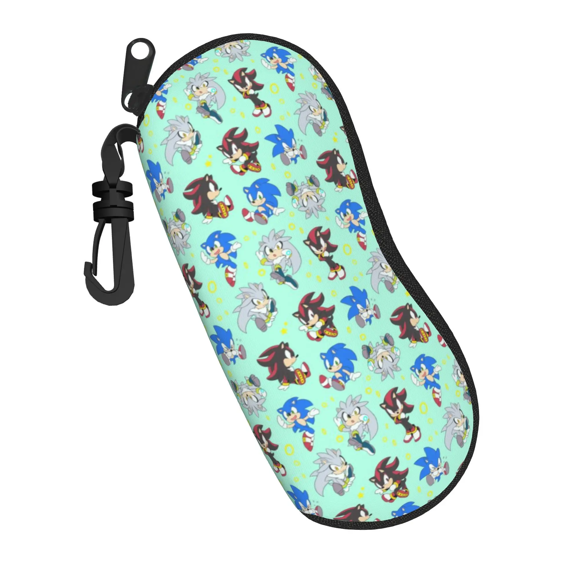 Silvers Hedgehoges Glasses Case Men Women Anti-Fall Accessories  Reading Storage Box Charming Glasses Box