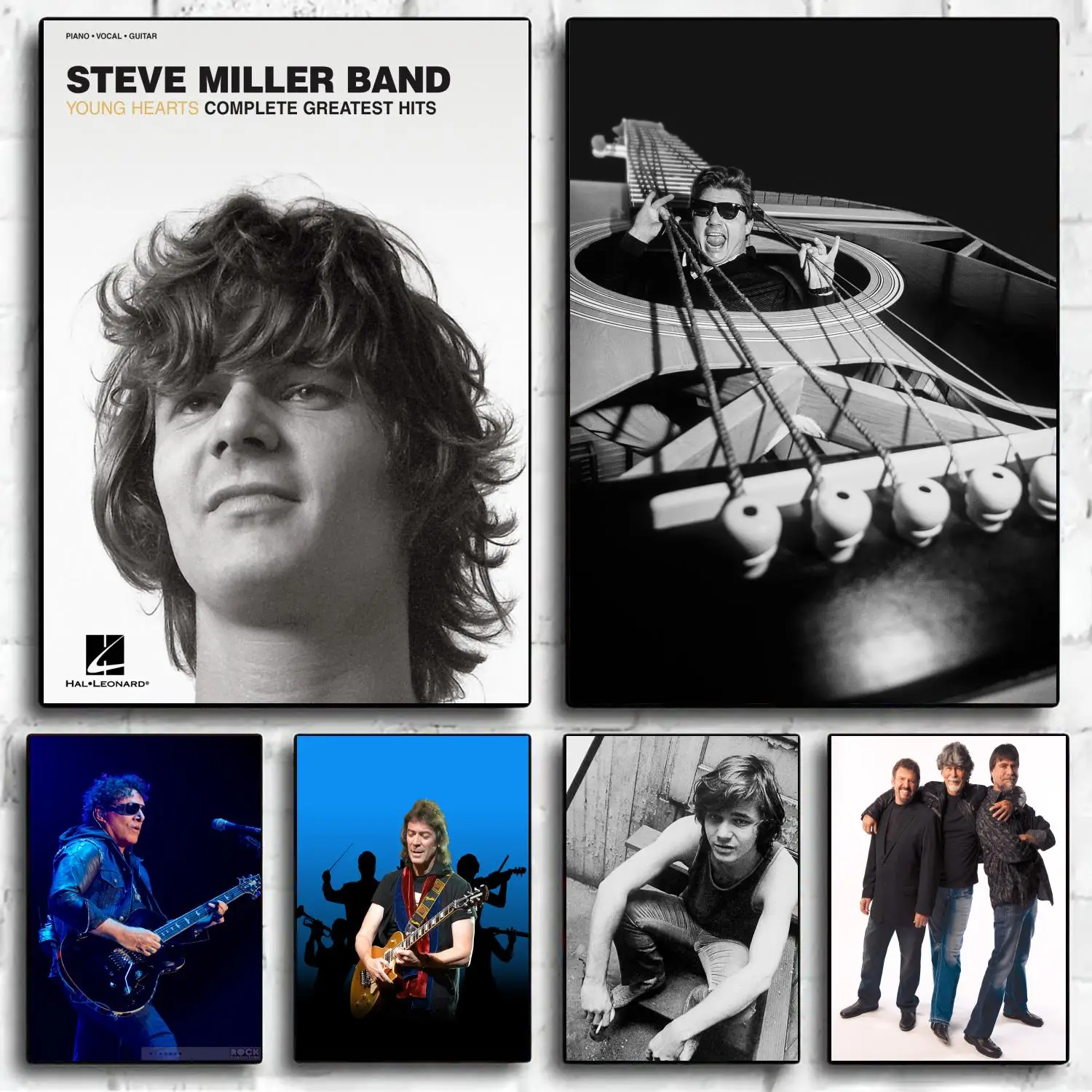 

Steve Miller Band Decoration Art Poster Wall Art Personalized Gift Modern Family bedroom Decor Canvas Posters