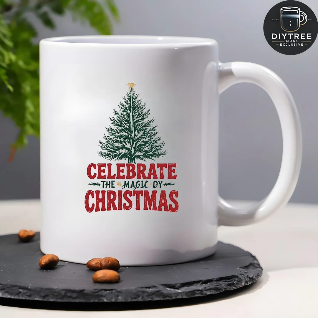 Чашка 11 унций + рождественская елка с узором звездного неба + детская чашка, рождественский подарок для семейного офиса, кофейная кружка