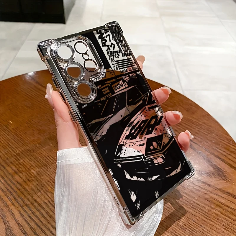 Parallel Racing-compatibel iPhone 17-tot 11-Pro Max Plus-hoesje Nieuwe creatieve all-inclusive hoes