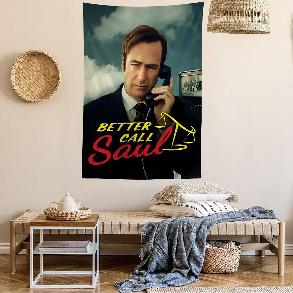 Classic TV B-BetterS C-Call S-Saul movie DIY Wall Tapestry Hanging Tarot Hippie Wall Rugs Dorm INS Home Decor