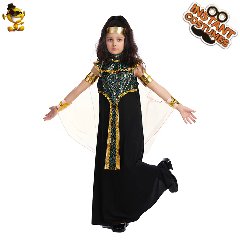 Medieval Egyptian Costumes Princess for Girl Halloween Costume Role Play Cleopatra Royal Clothes