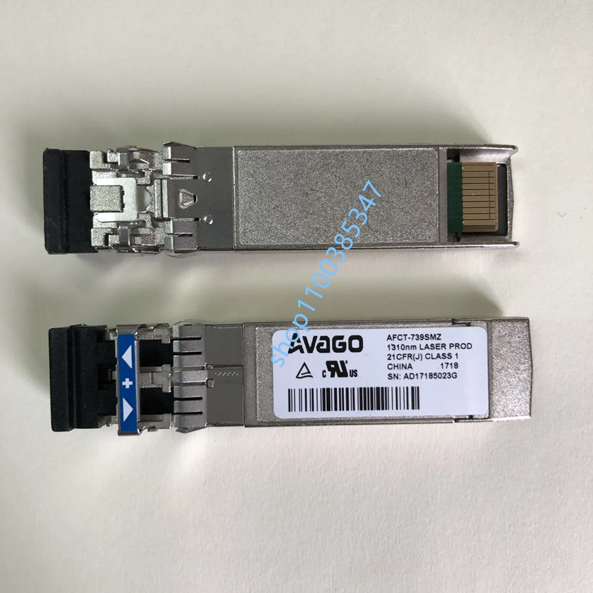 

AVAGO 10GB SFP Fiber Module AFCT-739SMZ/LR 1310nm 10G SFP 10Km LC-LC SFP+ Single Mode Optical Transceiver