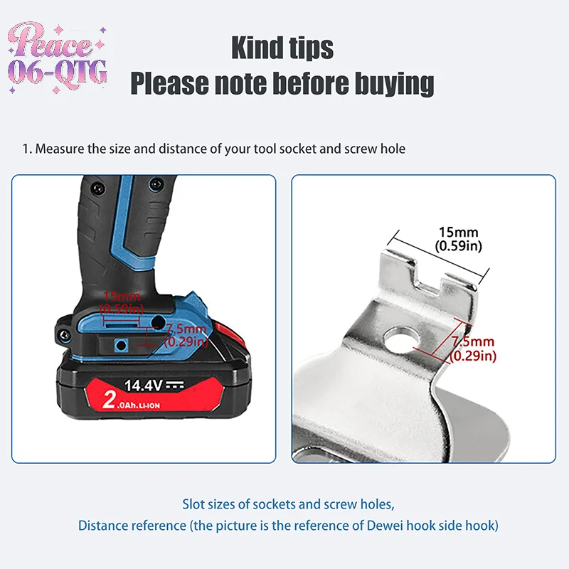 New 2pcs Electric Drill Belt Clip Hooks For 18V 20V Drill Driver N268241 N169778 DCD980 Hammer Impact Wrench Accessories