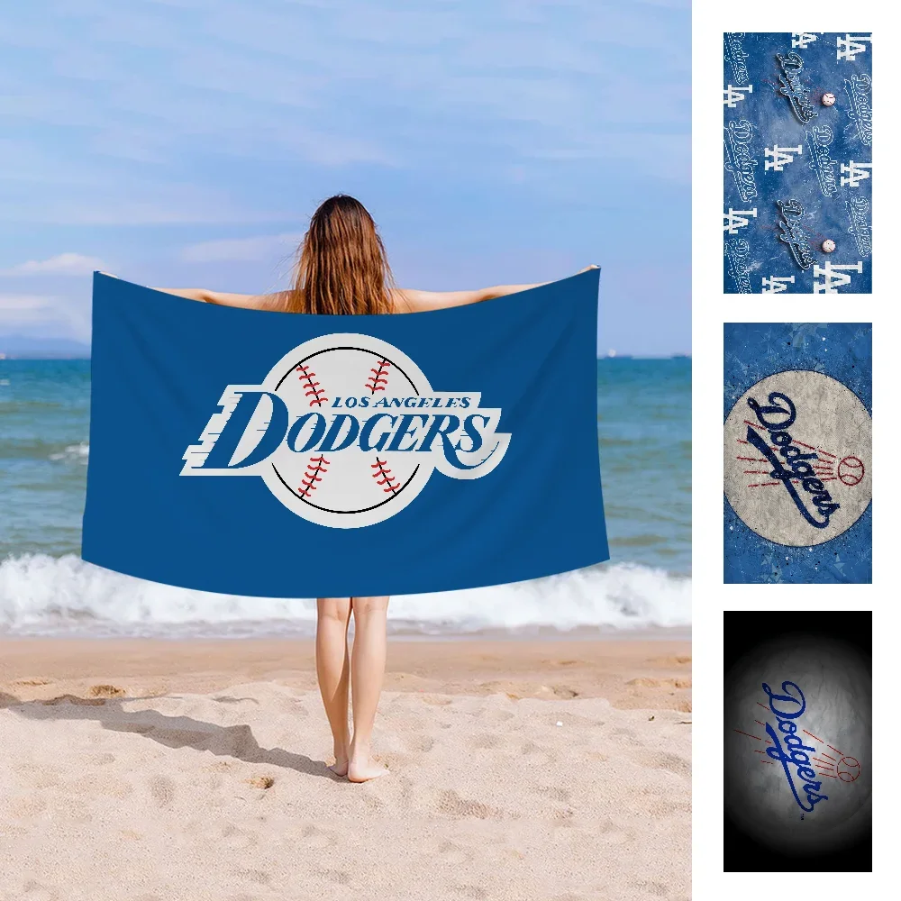 

Dodgers Microfiber Beach Towel Absorbent Quick dry Soft Yoga Swimming Resort Mountain Climbing Towel