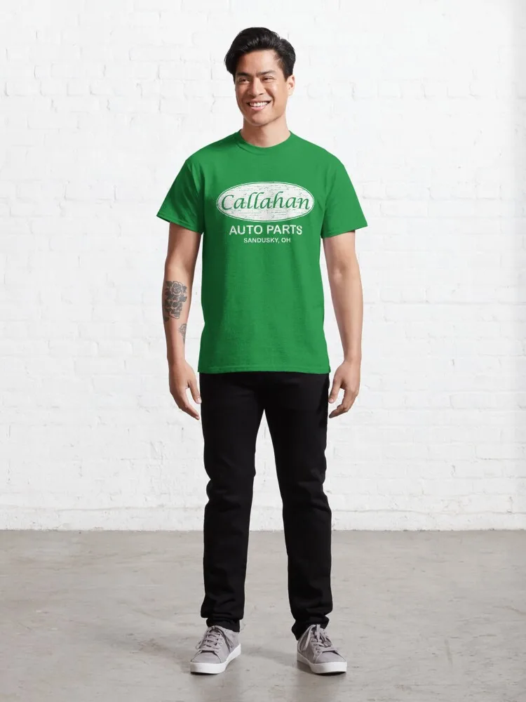 Callahan Auto Parts Classic T-Shirt Short Sleeve Tops Tees Cotton Print Tshirts New Fashion Top Tees