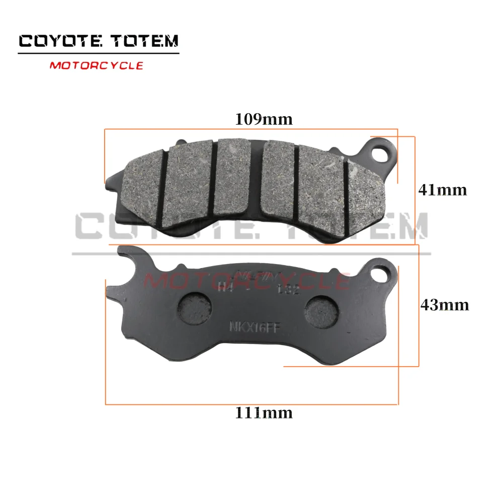 دراجة نارية الفرامل منصات الأمامية والخلفية مكابح السيارات مناسبة لهوندا PCX سكوتر DSP-150