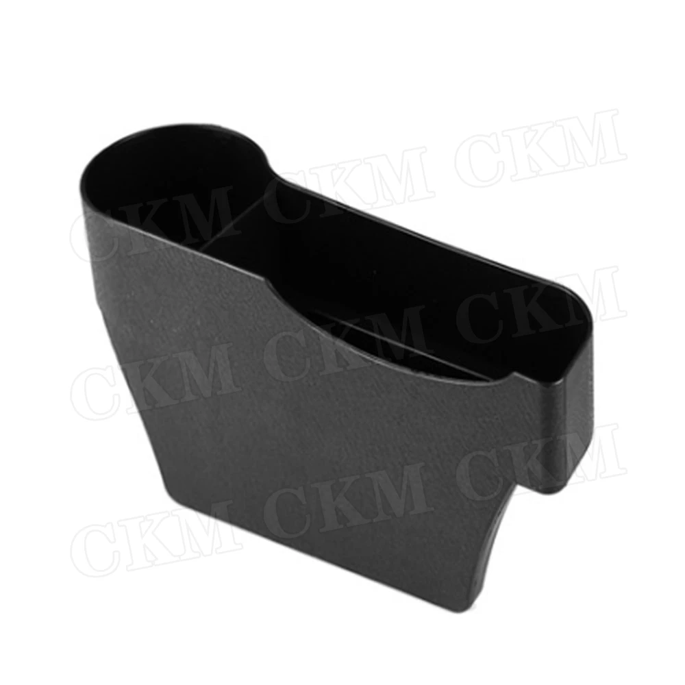 ABS Black Material Auto Car Interior Seat Side Seam Sundries Storage Box Car Supplies Decoration For All Universal Car