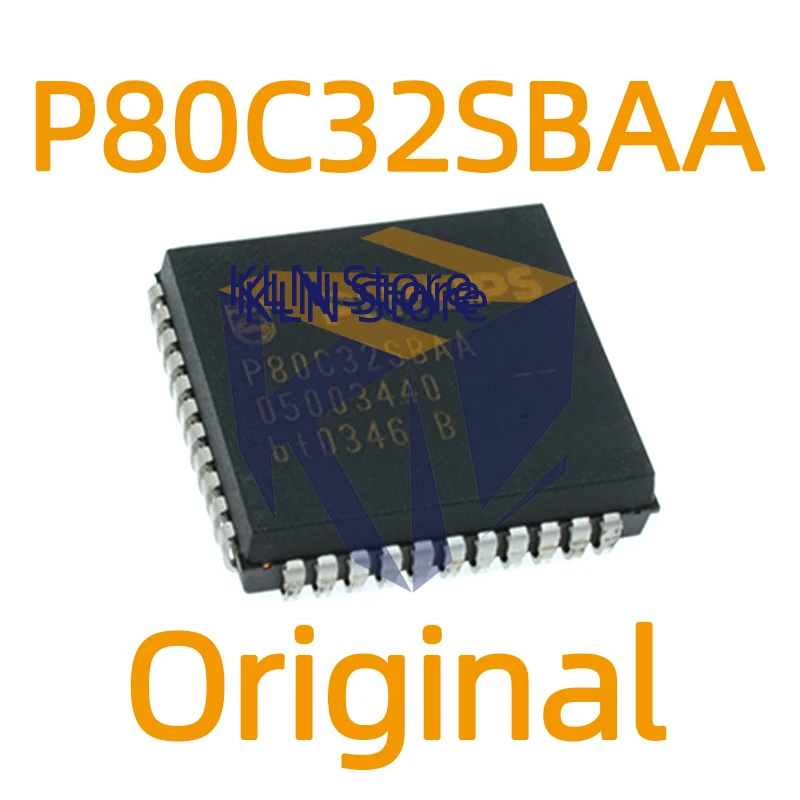 1pcs P80C32SBAA PLCC44 8 Bit Microcontroller P80C32 80C32 original
