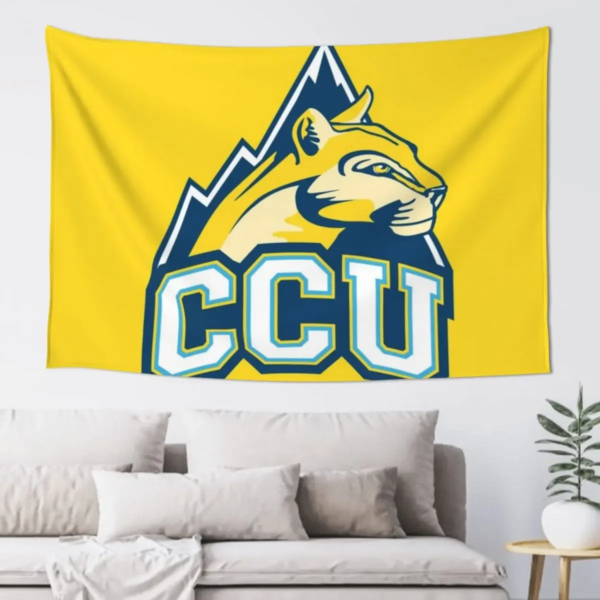 new Colorado Christian-Cougars Tapestry Aesthetic Room Decors Wall Decor Decor Home Tapestry