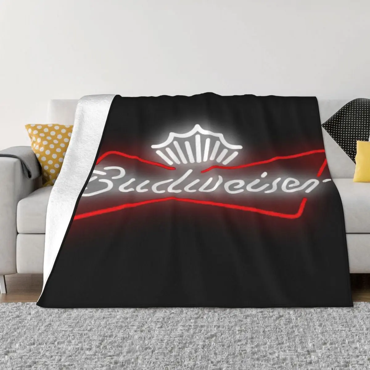 Budweiser Beer 377 Bedroom Quilt For Bed Custom Blanket Personalized Throw Blanket