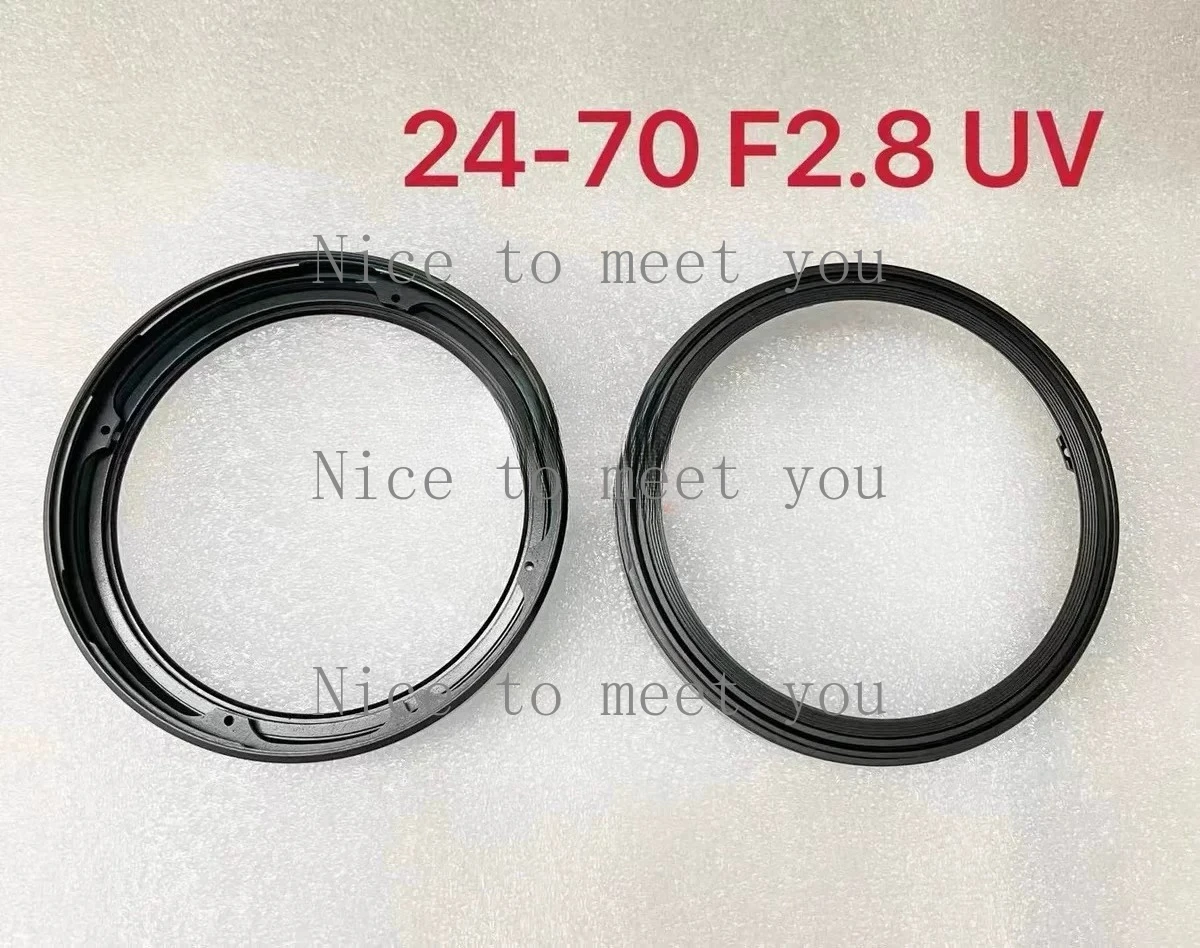 Novo Anel UV Antirreflexo para Lente Sony SEL2470GM FE 24-70 F2.8 - Anel Frontal