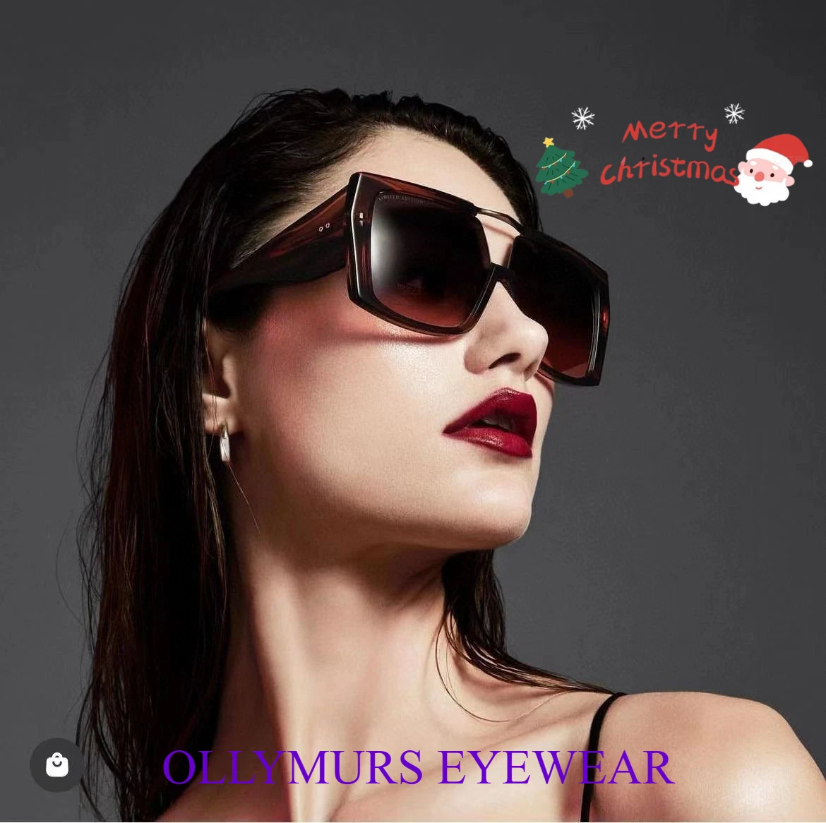 

Original Designer DTS420 New Premium Light Luxury Square Large Frame Women's Sunglasses UV Protection Versatile Tide Sunglasses