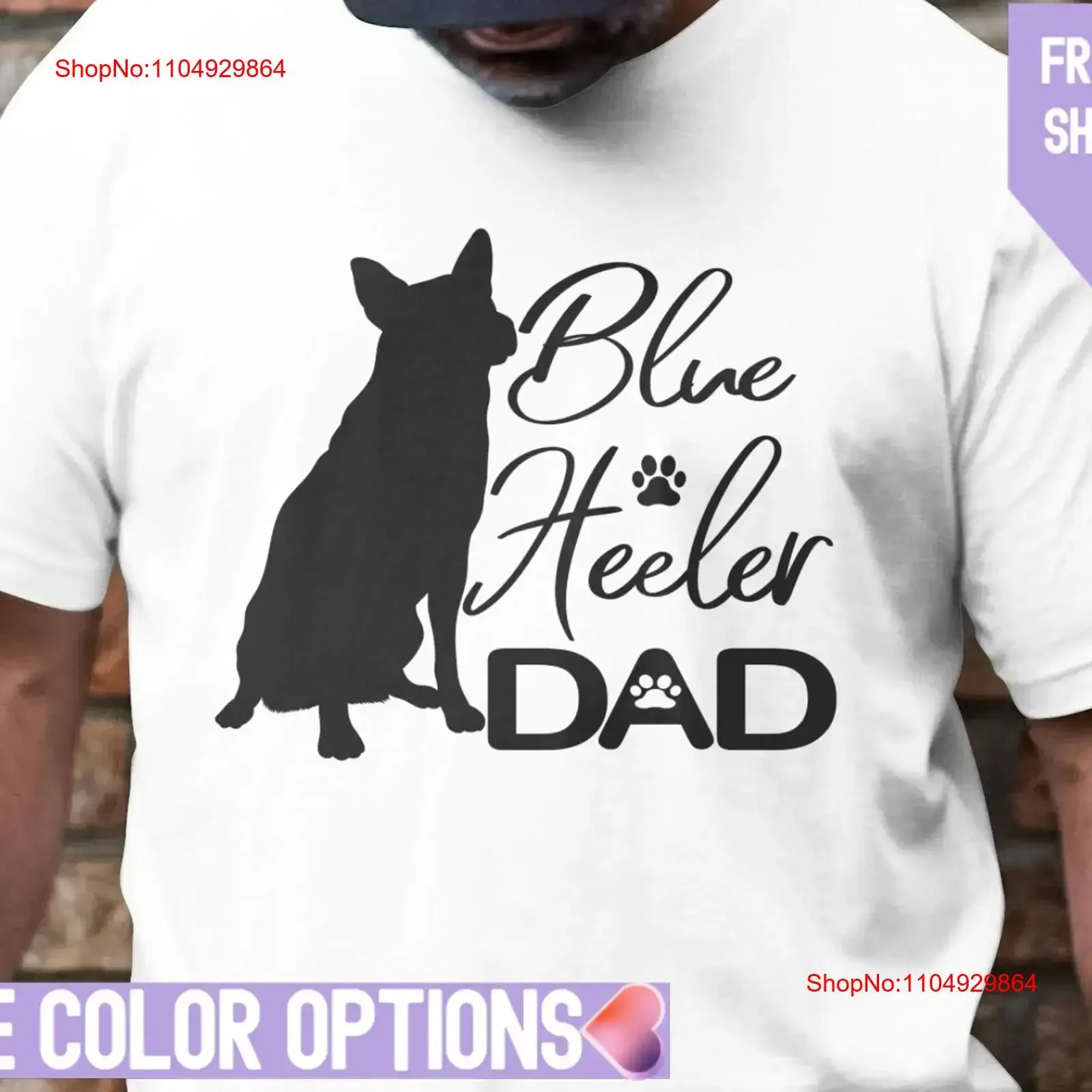 Camiseta de perro de ganado australiano, regalos de tallador azul, camiseta vintage lavada, cómoda, transpirable, estirada, Unisex