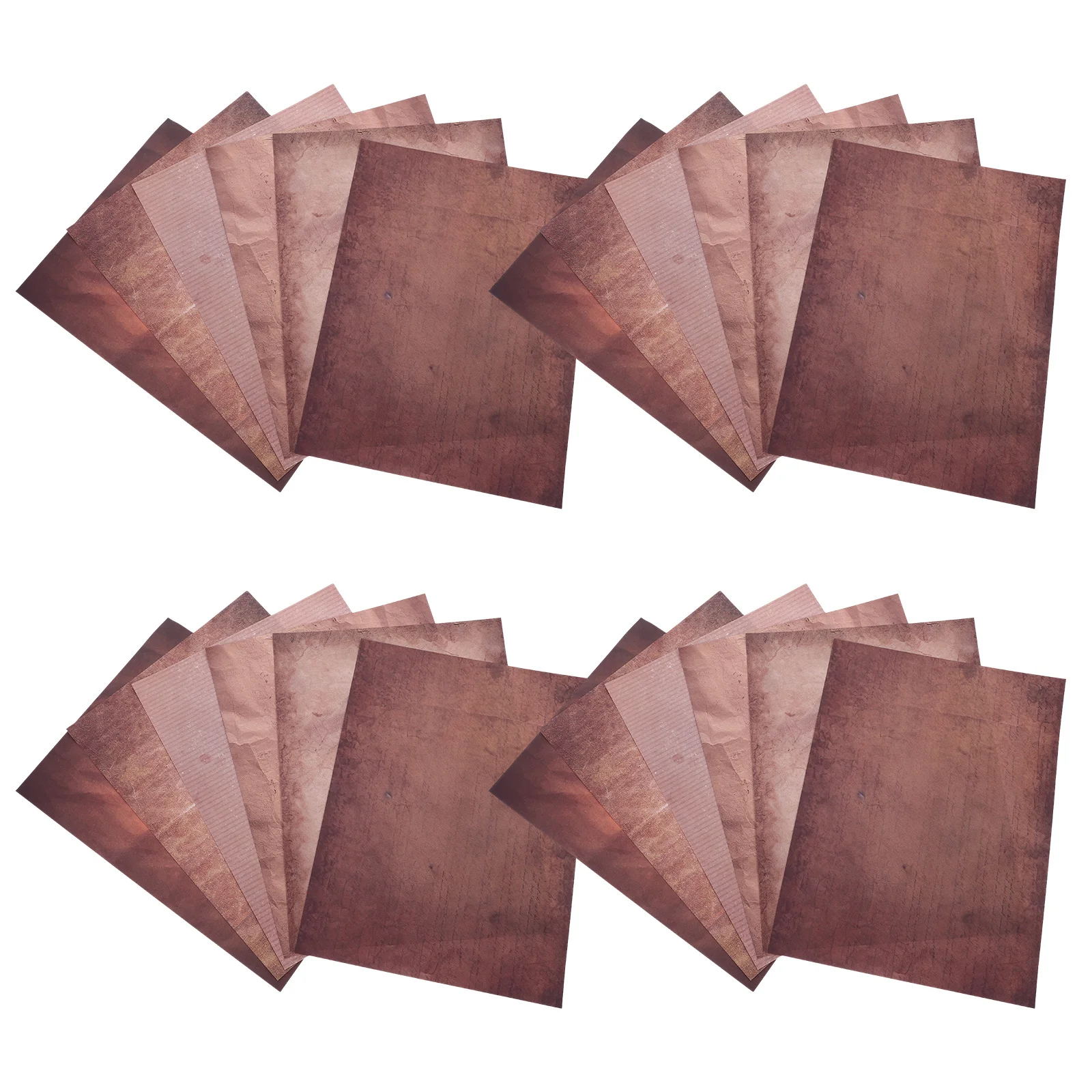 

48 шт. винтажная бумага для писем, двусторонняя, толстая, гладкая для письма, канцелярские принадлежности, скрапбукинг, проекты «сделай сам», декоративная бумага для печати