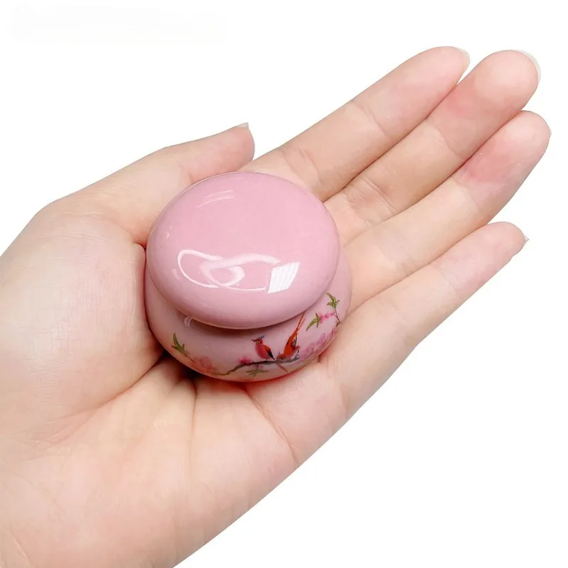 Ceramics Nail Cup with Lid Acrylic Liquid Powder Ceramic Cup Nail Art Acrylic Liquid Powder Porcelain Dappen Dish Container