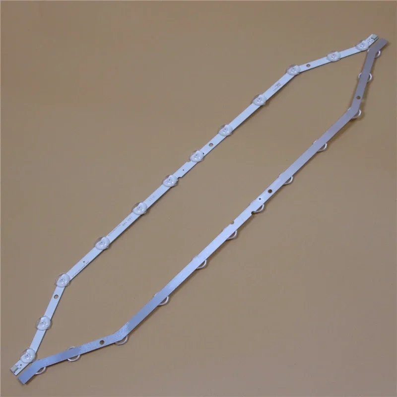 

32inch TV LED Light Bars For Samsung UE32EH5000WXTK UE32EH5000WXUA UE32EH5000WXXC Backlight Strips Kit 12 LED Lamps Lens 2 Bands
