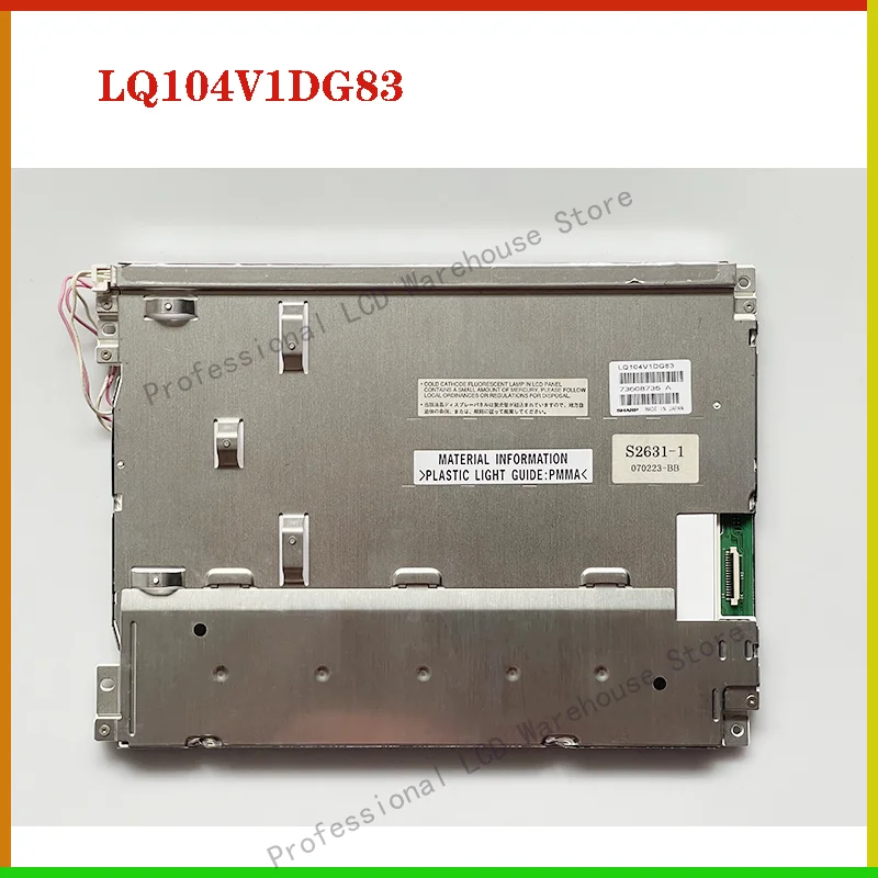 

Original 10.4 Inch for Sharp LQ104V1DW01 LQ104V1DG83 LCD Panel Display Screen