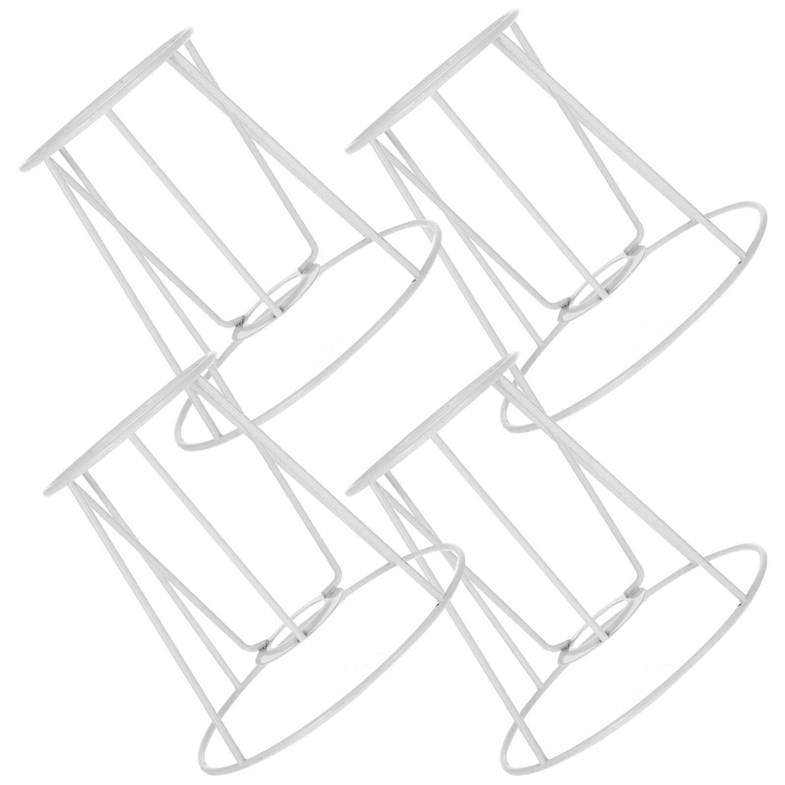 

4 шт. конический абажур, железный держатель для настольной лампы «сделай сам», люстра, кронштейн для абажура, прочный, устойчивый к коррозии