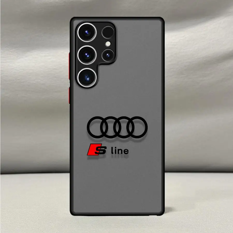 A-Audi-S Line TPU Cover Case for Samsung Galaxy S22 Plus S10+ S21 5G S23 S25 Ultra S24 Ultra S9 Plus S21 S20 FE - view 3