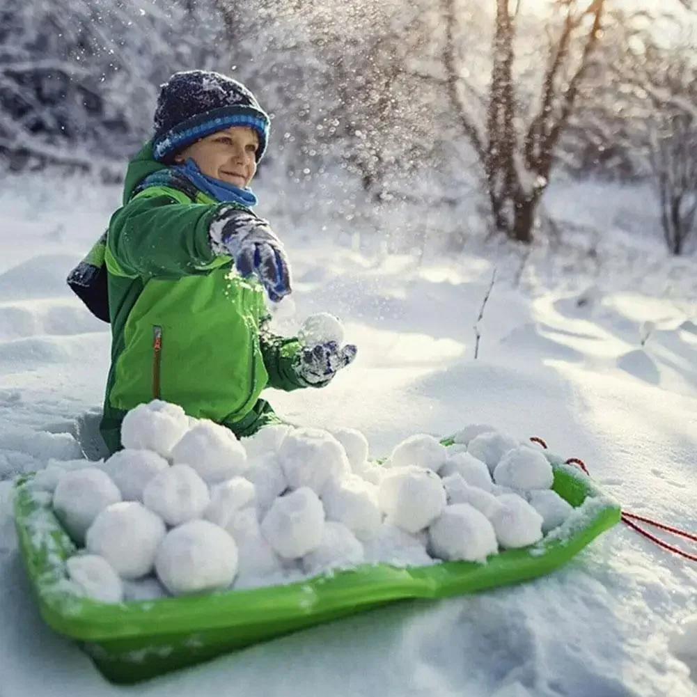 Snow Ball White Fur Pompom Toy Balls Children Kids Play Toys Indoor Outdoor Winter Christmas Xmas Treen DIY Decoration Snowballs