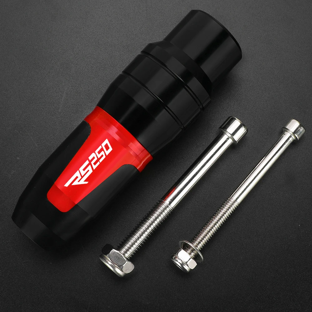 Motorcycle Accessories For APRILIA RS250 RS 250 Exhaust Frame Sliders Crash Pads Falling Protector CNC Falling Protection Pad