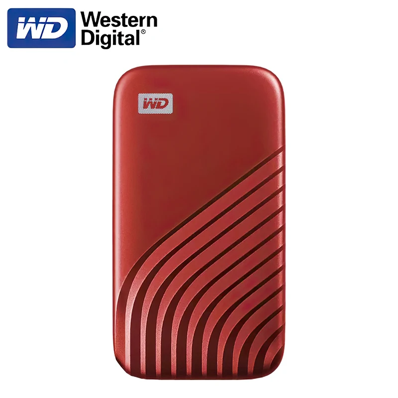 Western Digital  WD 1TB NVMe External Portable Solid State Drive 500GB My Passport SSD Type-C USB3.2 encrypted mobile hard drive