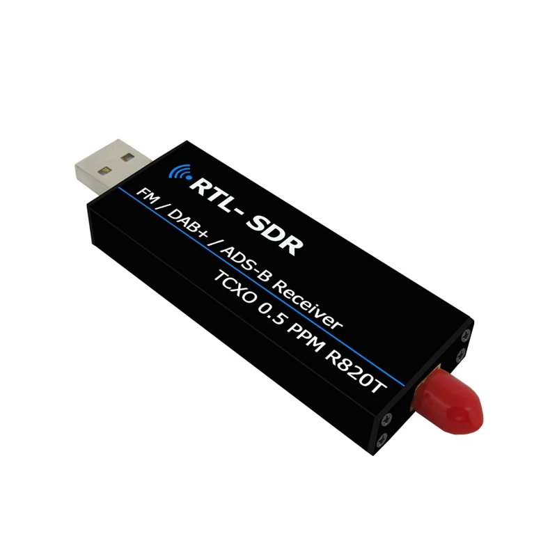 【Must-Haves】Rtl2832u Rtl Sdr Receiver R820T2 Usb Rtl-Sdr Dongle With 0.5Ppm Tcxo Sma Mjzsee A300U