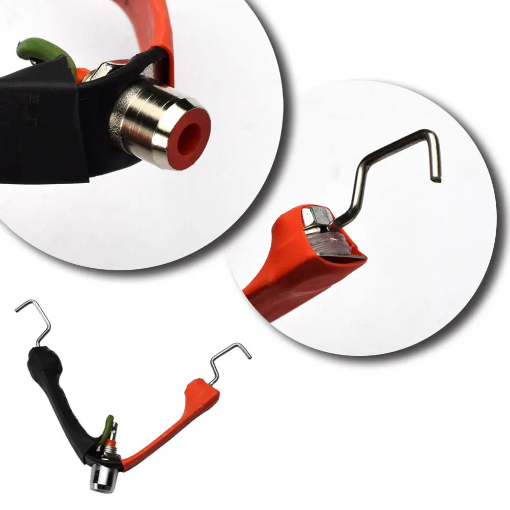 1Pcs Tattoo Machine Hook Line Conversion Head Heavy Duty Spring Loaded Silicone Clip Cord Transform Plug Power Supply Adapter