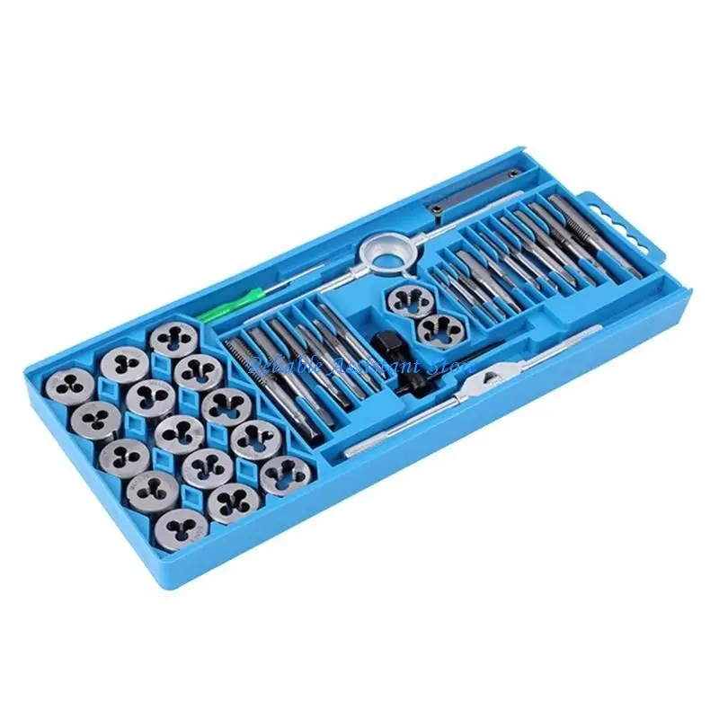 

N58C 40PCS Практический резьбовой инструмент резки и набор для механиков и инженеров