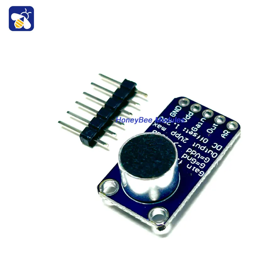 MAX9814 High Performance Microphone AGC Amplifier Module CMA-4544PF-W