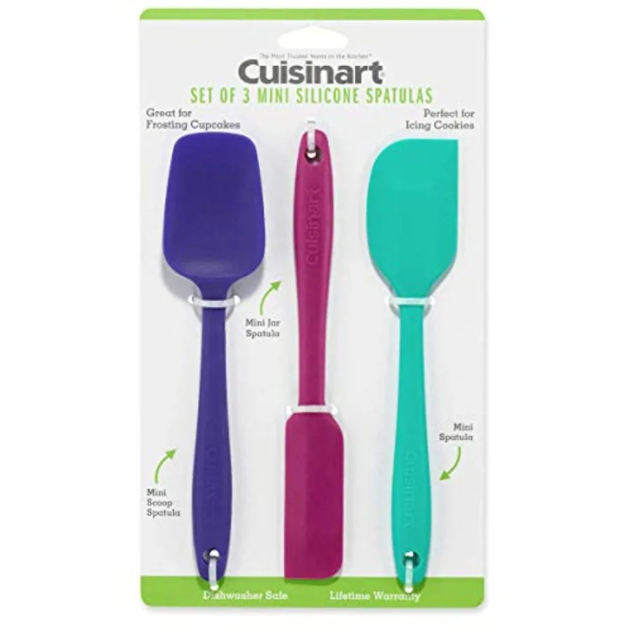 

CTG-00-S3MSJ Mini Silicone Spatulas Set of 3 Jewel