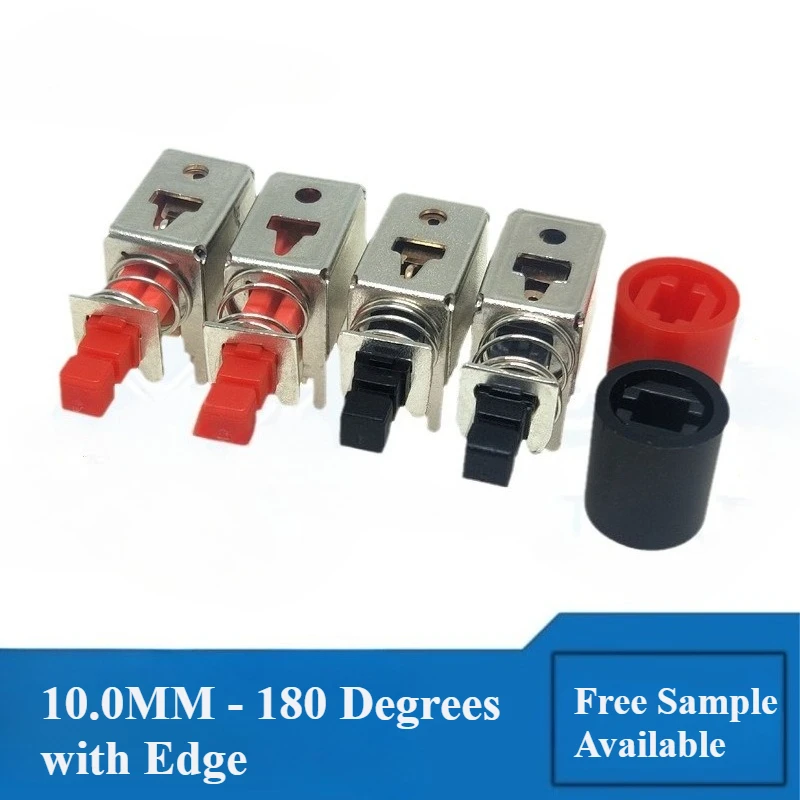 A03 direct key switch PS-22F03 double row six-leg self-locking with spring without locking key switch PS-22F03