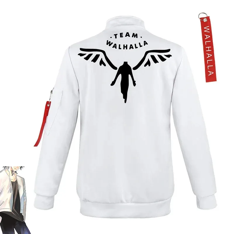 لعبة كوسبلاي كازوتورا هانيميا كوسبلاي طوكيو المنتقمون أزياء تنكرية معطف سترة سروال فالهالا زي الهالوين كوستو أنيمي #1