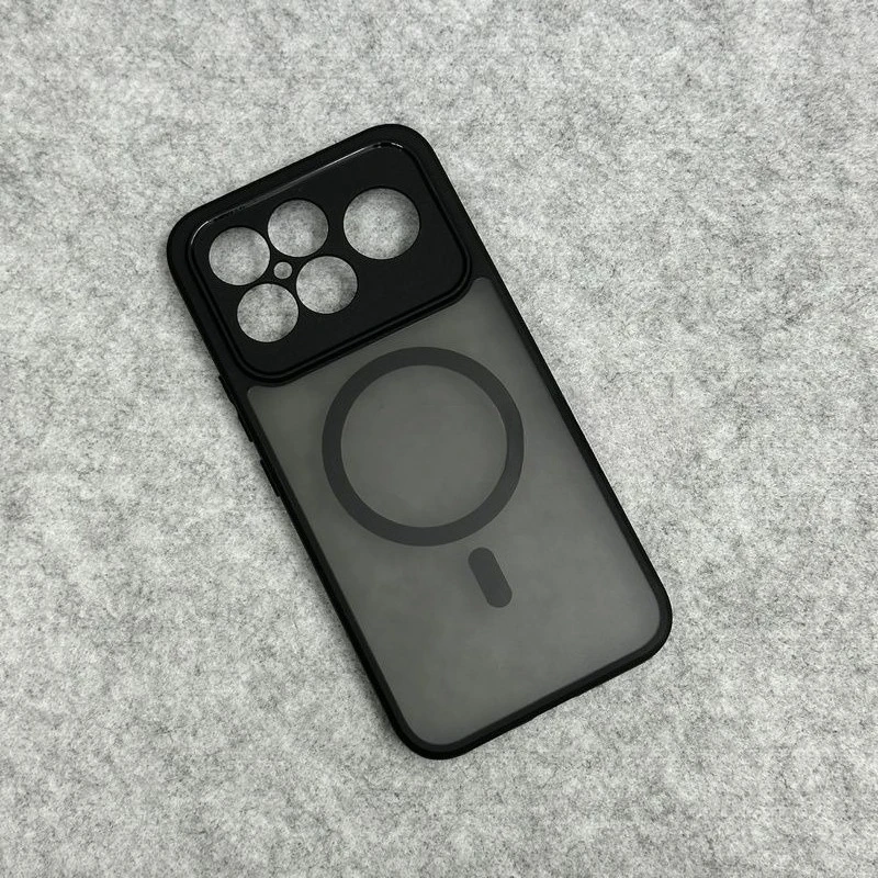 حافظة لهاتف POCO F8 Pro غطاء حماية عدسة أكريليك فاخر مغناطيسي متجمد لهاتف POCO F 8 Pro Ultra مقاوم للصدمات Funda