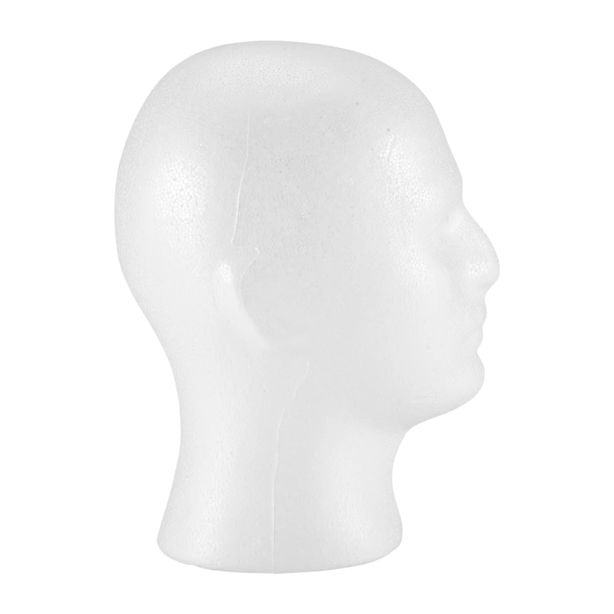 Tête de mannequin en polystyrène pour homme et femme, présentoir de perruque, #2, 1 pièce