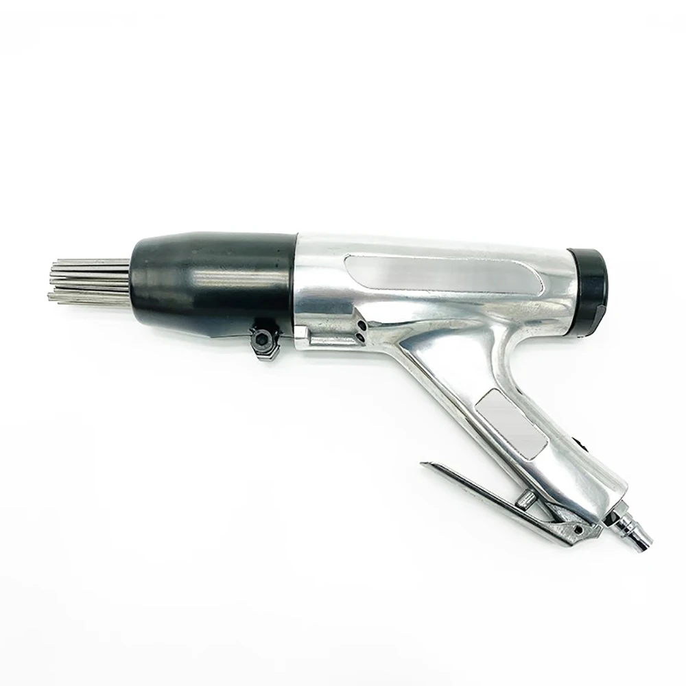 

Пневматический пистолет для удаления ржавчины, игольчатый спусковой агент с воздушным питанием — эффективный инструмент для удаления краски/сварочного шлака/крыльев