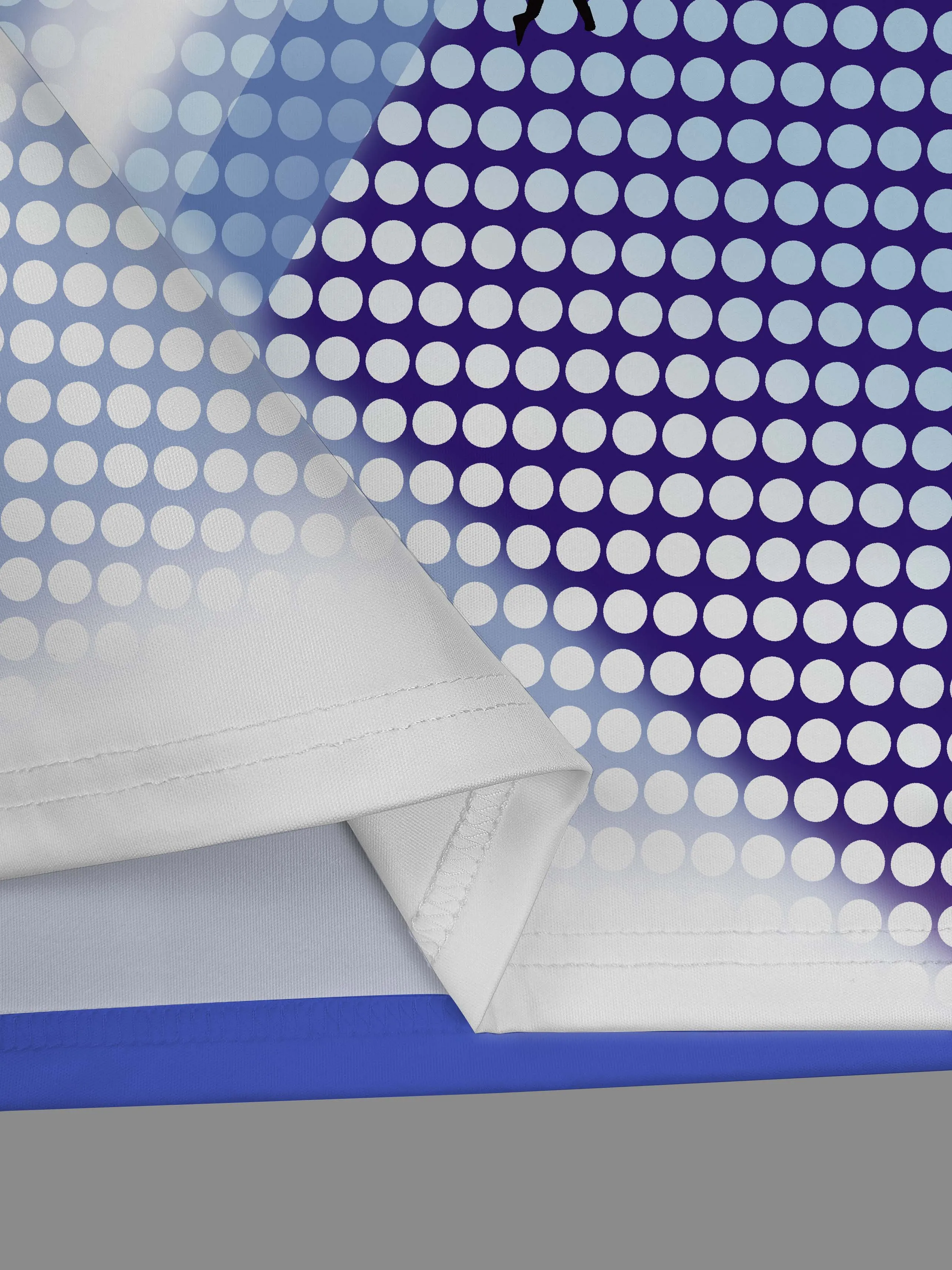 جولف تحت عنوان التدرج البولكا نقطة قميص بولو الرجال الرياضة عادية قصيرة الأكمام ملعب الغولف الحصري قميص مطبوع #5