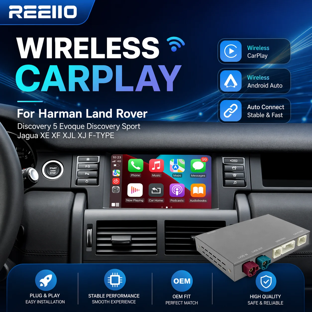 Reeiio Wireless Car…