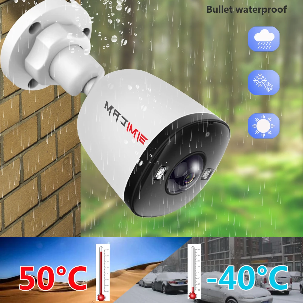 4K 8MP Ultra large wide angle lens POE IP Caemra 5MP 4MP 1.6MM 2.8MM Smart alarm color night vision work with NVR Audio Onvif image 4
