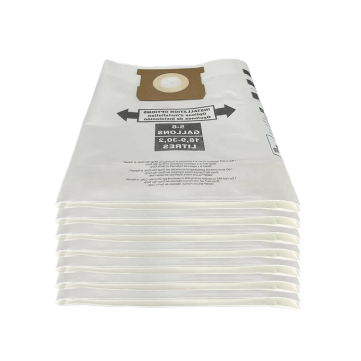 7 шт. универсальный мешок для сухой пыли от 5 до 8 галлонов для пылесборников емкостью 5-8 галлонов