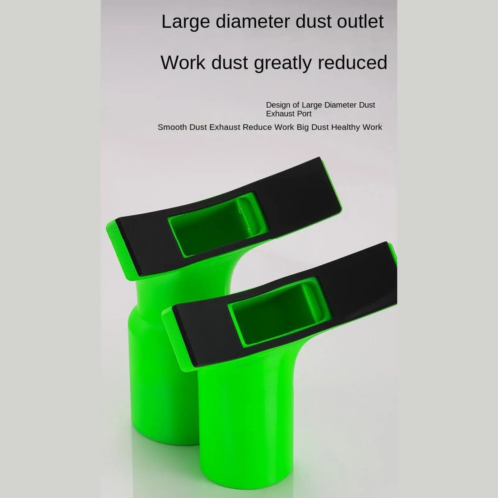 Angle Grinder Dust Collector Double-Port Extender Attachment Abrasion-Resistant Angle Grinder Connector For Circular Jigsaw