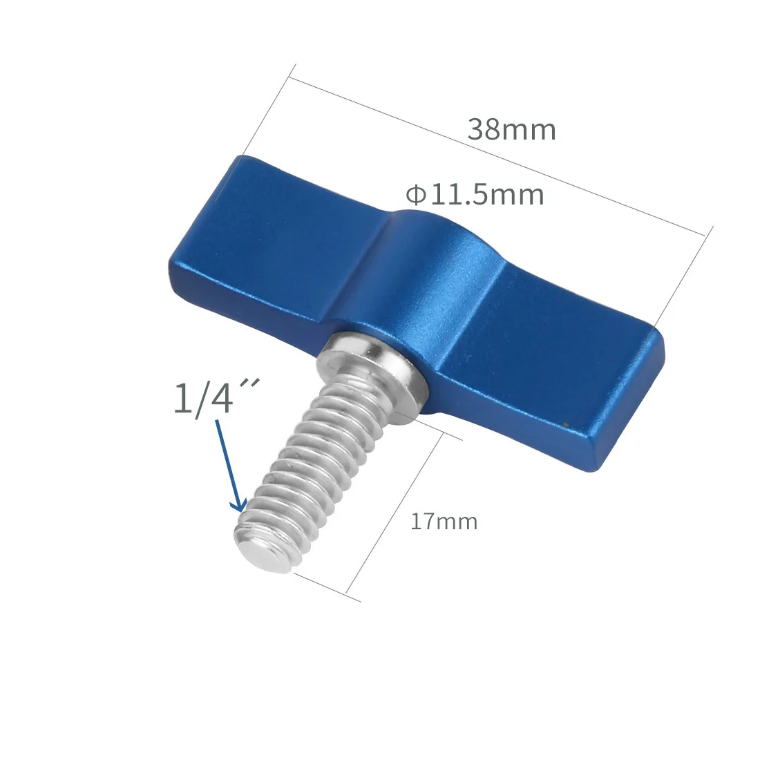 2x mini verstellbar m6 m5 1/4 Gewinde l-Typ T-Form Griff knopf Adapters ch raube für gopro für dji für insta360 dslr Foto zubehör – Detail 33