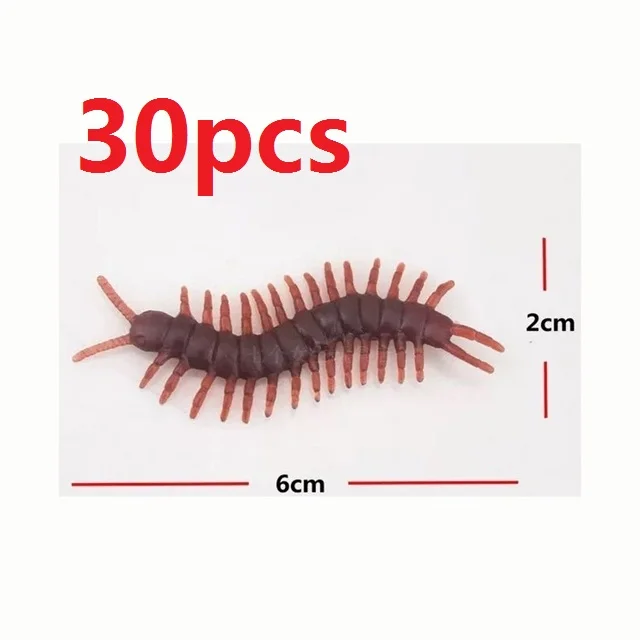 5-50개 할로윈 장난감 플라스틱 바퀴벌레 장난 장식 소품 고무 장난감 개그 실용적인 농담 장난감 플라스틱 벌레 바퀴벌레 썸네일 21
