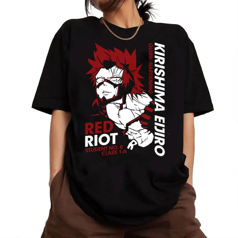 Kirishima Eijirou student shirt, Kacchan T-Shirt