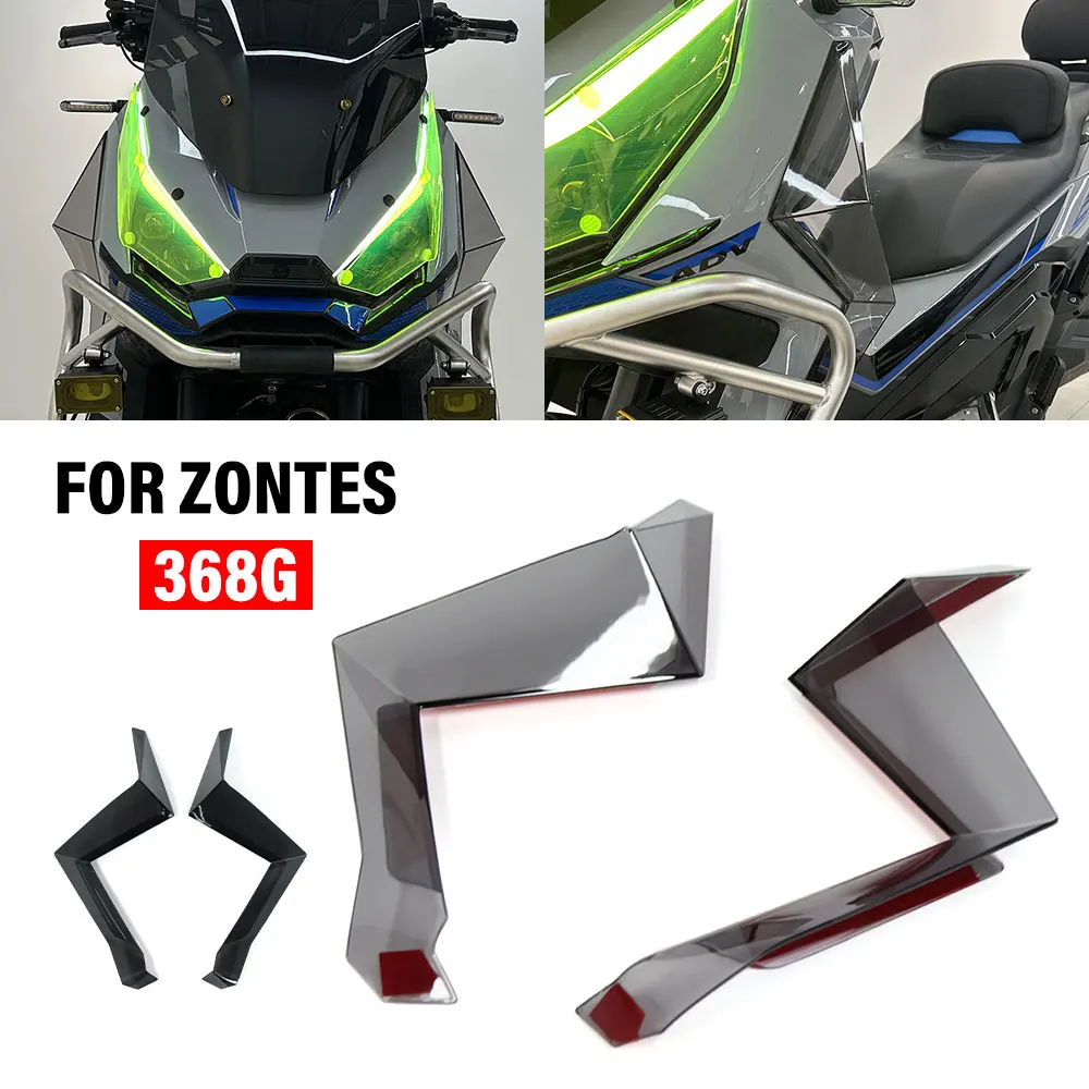 

Motorcycle Accessories Leg Fairing Side Wind Protector FOR ZONTES 368G 368 G Cover Leg Air Lower Deflectors Spoiler Decoration
