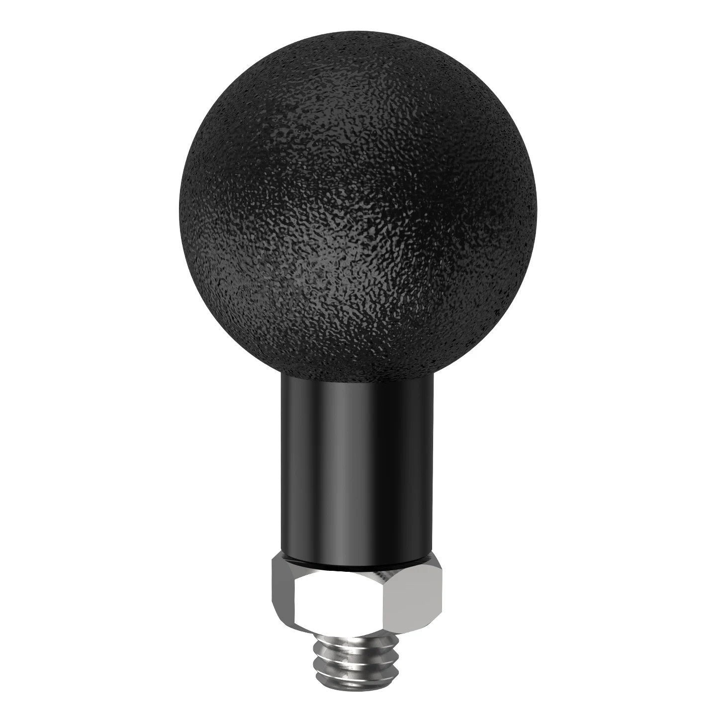 1-inch Ball Head Adapter 1/4 M6 Screw Anti Reversal Pin for Camera Motorcycle Bike Phone Mount Tripod Selfie Stick Action Camera